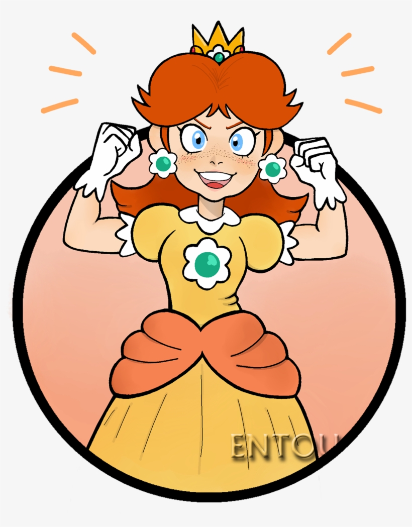 I Love Princess Daisy - Nintendo, transparent png #1485333