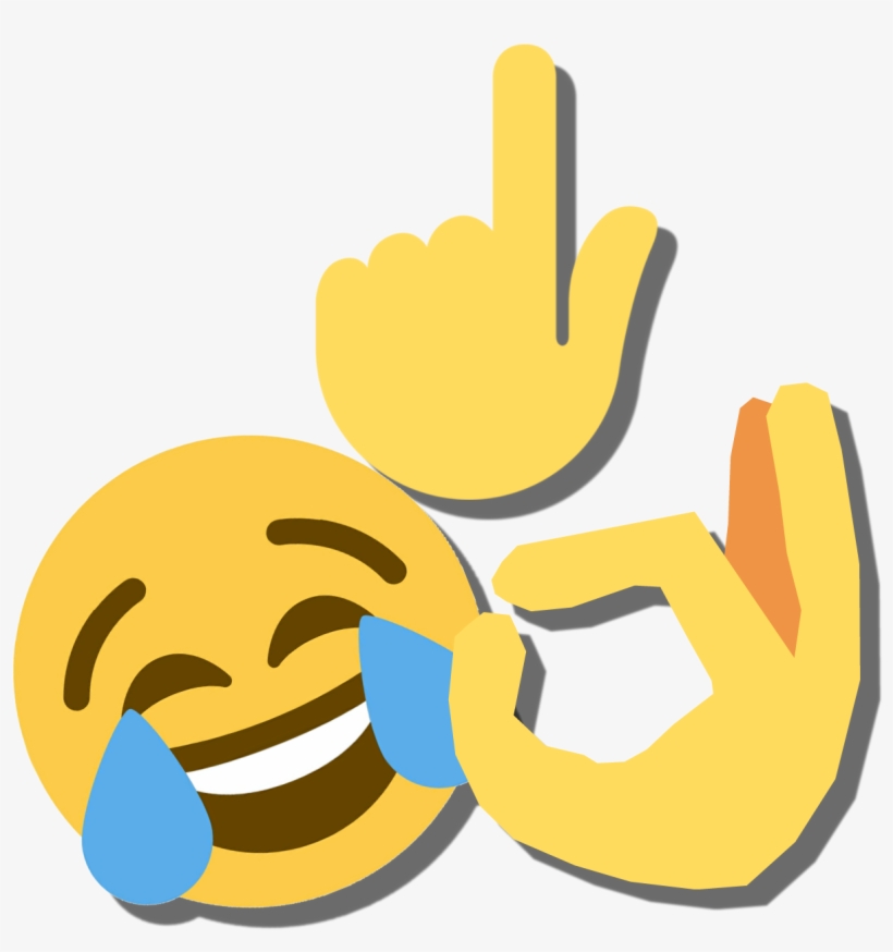 Discord Emoji - Laughing Crying Tears Emoji Tee Shirt Group Couple, transparent png #1485433