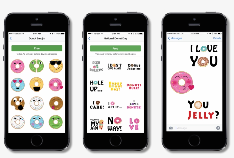 Donut Junkies Celebrate National Donut Day With Free - Iphone, transparent png #1485480