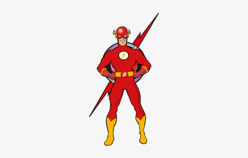 Clipart Free Library Clipart At Getdrawings Com Free - Flash Superhero Flash Vector, transparent png #1485504