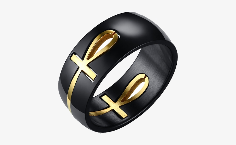 Kemetic Ankh Ring - Male Egyptian Engagement Rings, transparent png #1485685