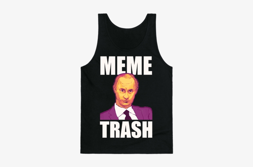Meme Trash Vladimir Putin Tank Top - Hansel Meme, transparent png #1485917