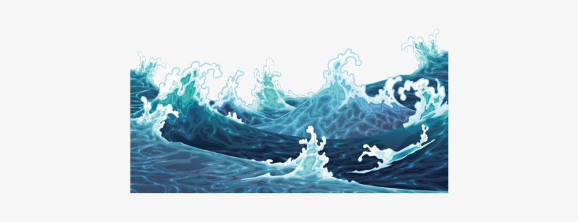 Free Waves Illustration, transparent png #1485940