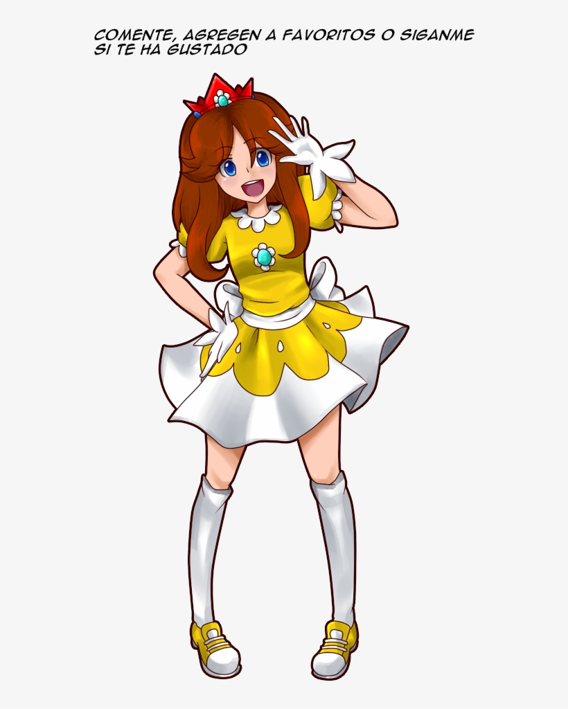 Anime Princess Daisy, transparent png #1486112
