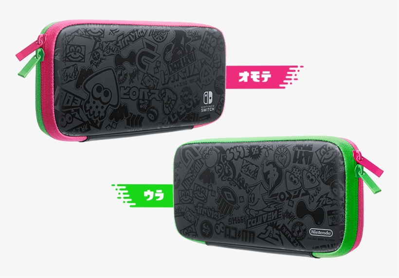 Daeekw3xoaackz5 - Nintendo Switch Splatoon Case, transparent png #1486352