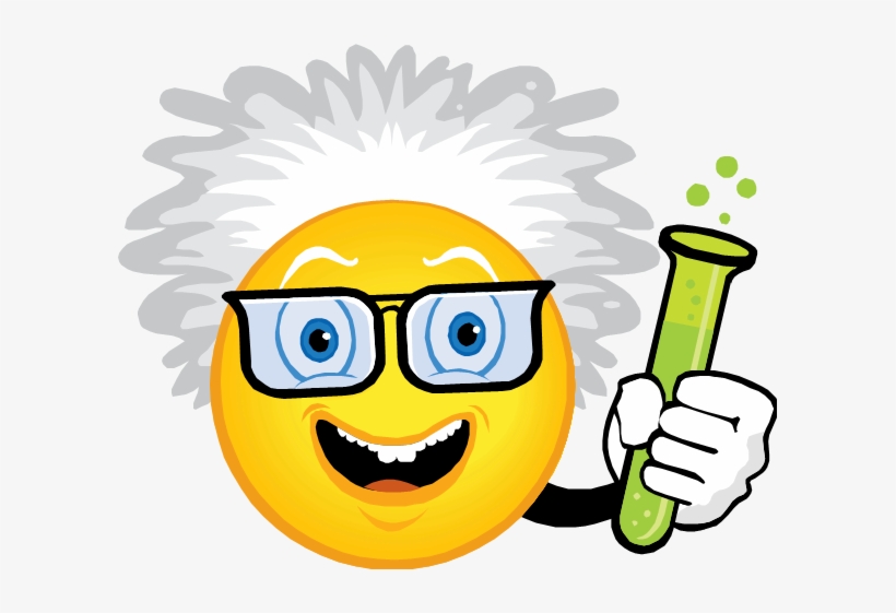 Emoji Clipart Science - Mad Science, transparent png #1486419