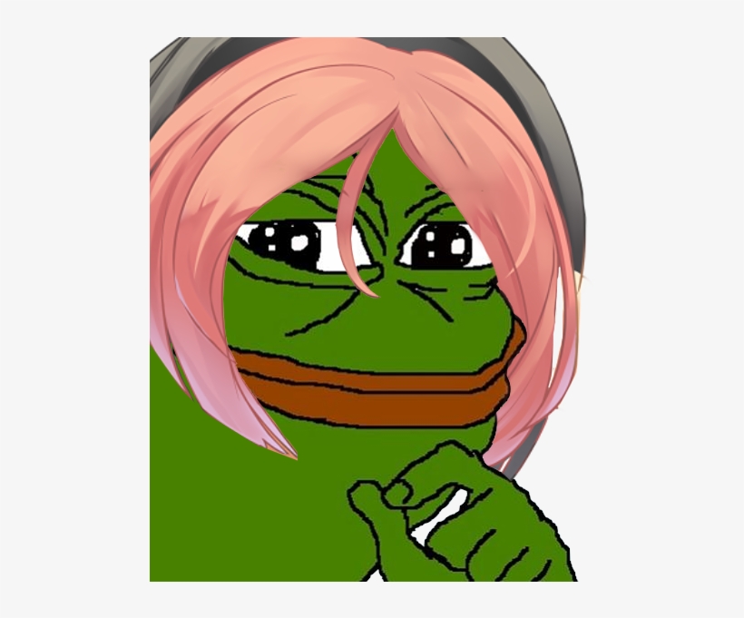 Pepe Osu - Pepe The Frog In Love, transparent png #1486639