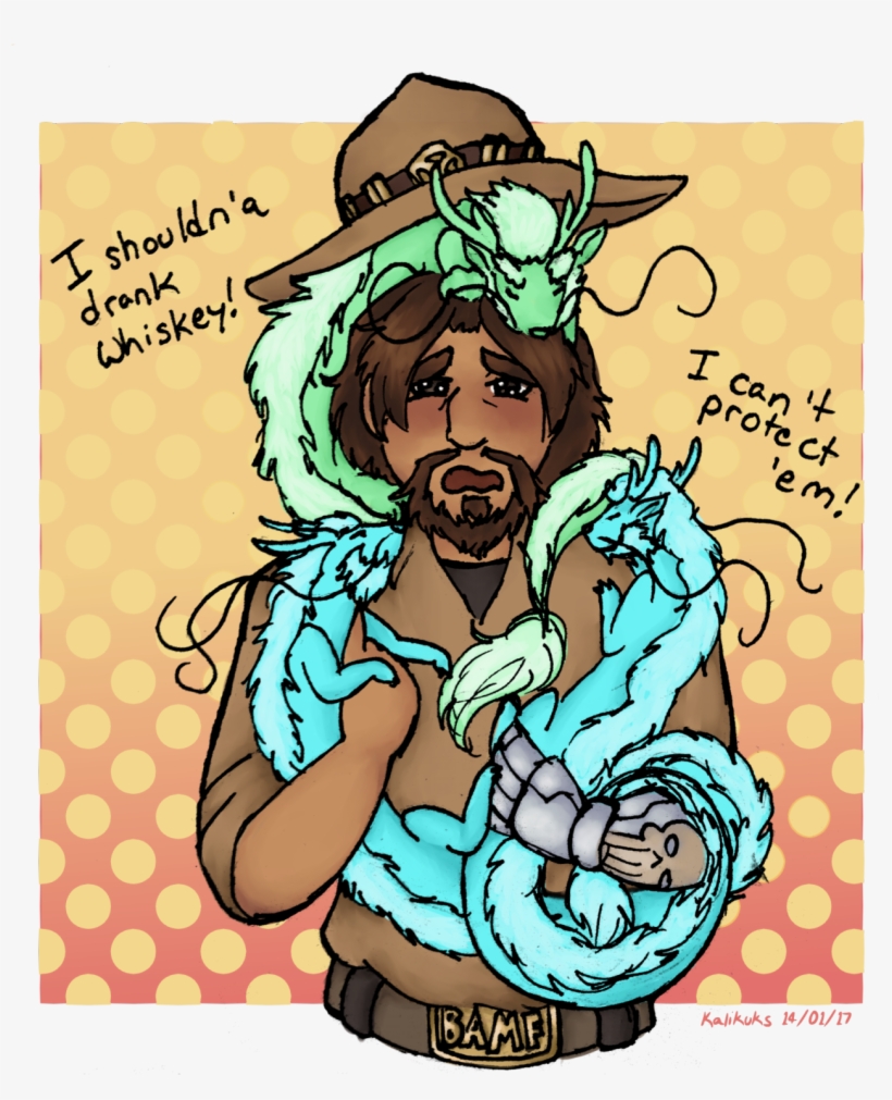 “ Kalikuks - Hanzo And Jesse, transparent png #1486807