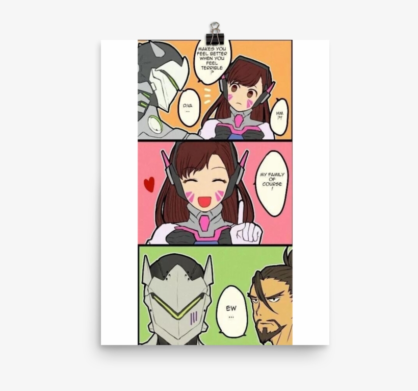 Funny Genji,hanzo And D - Funny D Va, transparent png #1486834