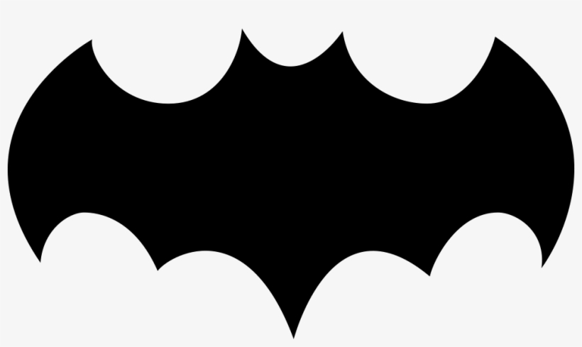 Bat Black Shape With Open Wings Comments - Portable Network Graphics, transparent png #1487066