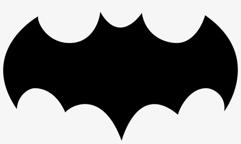 Bat Black Shape With Open Wings Comments - Portable Network Graphics, transparent png #1487066