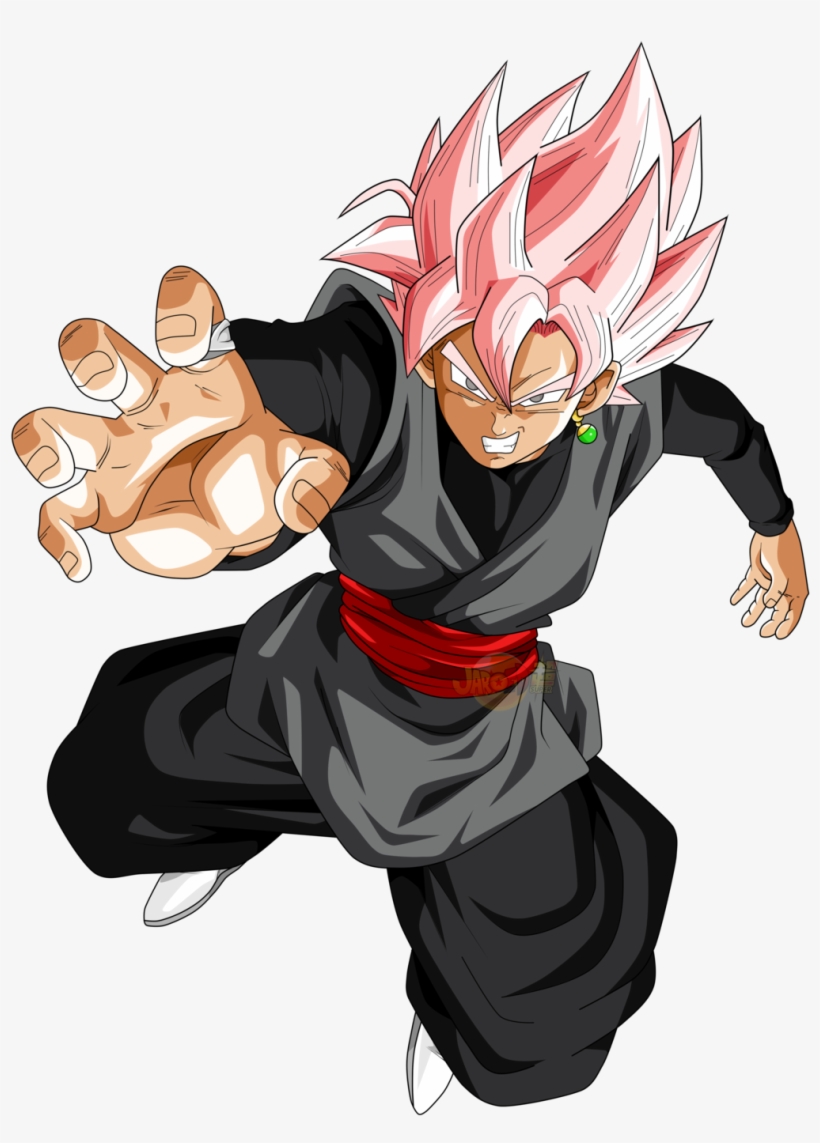 Goku Black Ssj Rose V6 By Jaredsongohan-dai1kjc - Dragon Ball Goku Black, transparent png #1487123