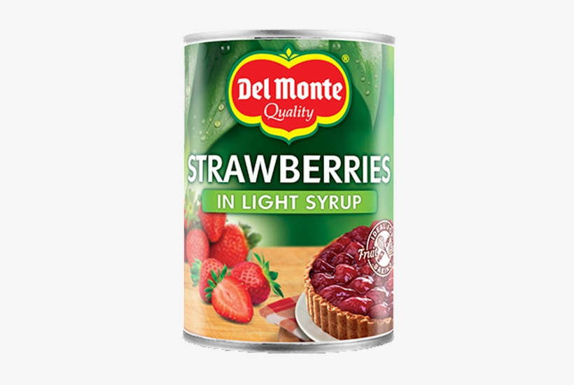 Strawberries In Light Syrup - Del Monte Sliced Pineapple In Syrup, transparent png #1487156