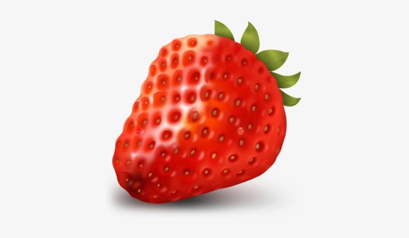 Strawberry Psd - Real Fruits, transparent png #1487280