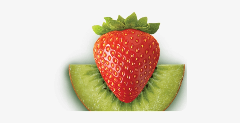Strawberry Png Strawberry Juice Png Images - Cartoon Strawberry And Kiwi, transparent png #1487328