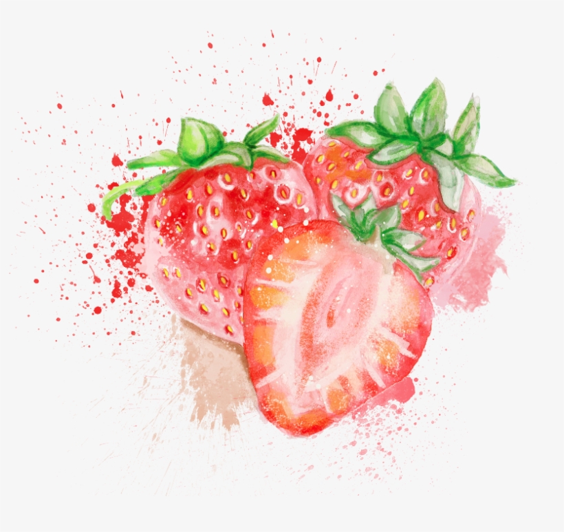 Strawberry, transparent png #1487378