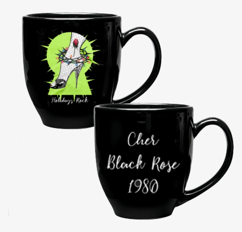 Black Rose Mug - Promo Ceramic Mugs Sample, transparent png #1487402