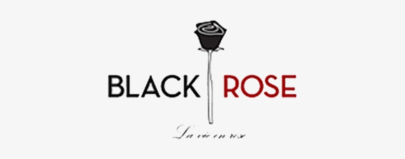 Black Rose Suites - Black Rose Logo Design, transparent png #1487485