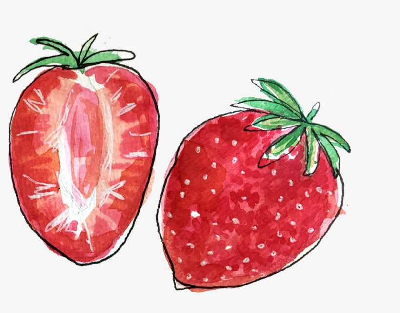 Strawberries June2018 Lyndsay - Portable Network Graphics, transparent png #1487502