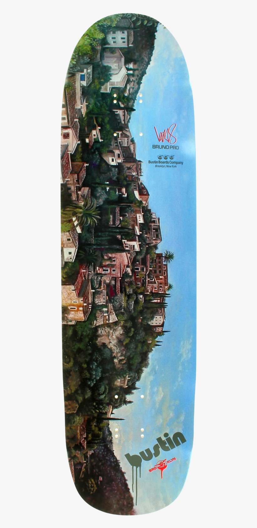 Bustin Skateboards - Bustin Bruno Pro Longboard Skateboard Deck, transparent png #1487613