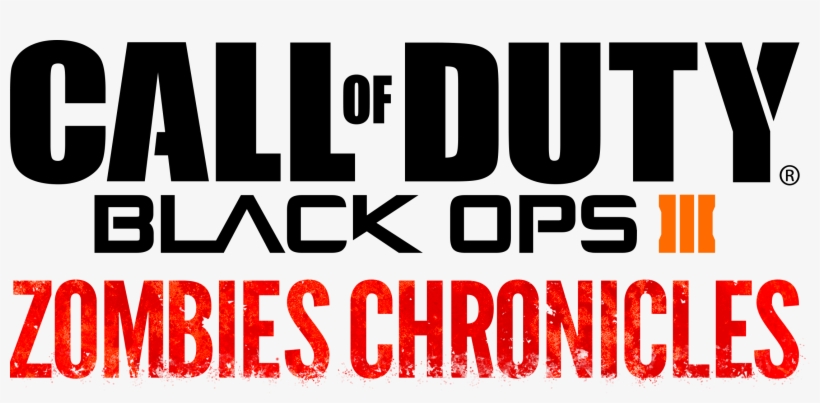 Découvrez La Nouvelle Bande-annonce De Call Of Duty - Call Of Duty Black Ops 3 Zombies Chronicles Logo, transparent png #1487712