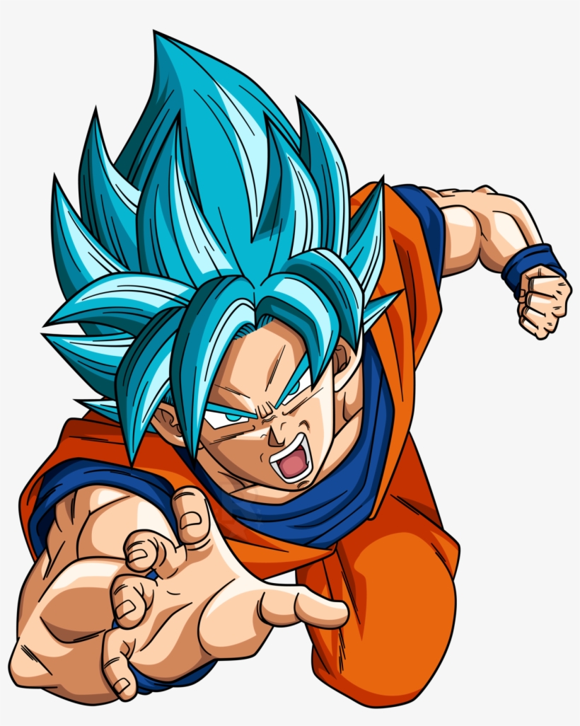 Super Saiyan Blue Goku 3 By Righteousaj-dak9lex - Goku Super Ssj Blue, transparent png #1487762