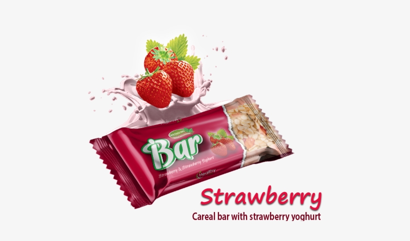 Healthy Bars - Strawberry, transparent png #1487782