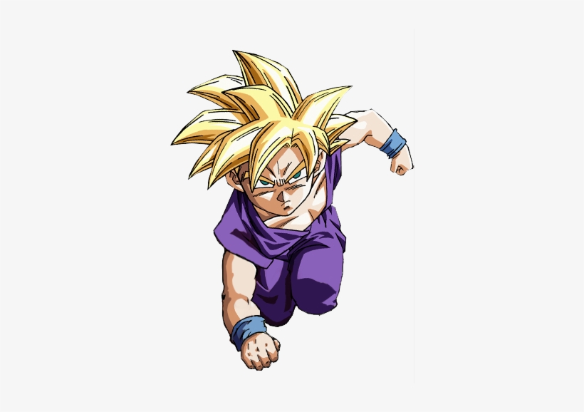 41880257 - Dragon Ball Gohan Super Saiyan, transparent png #1487804