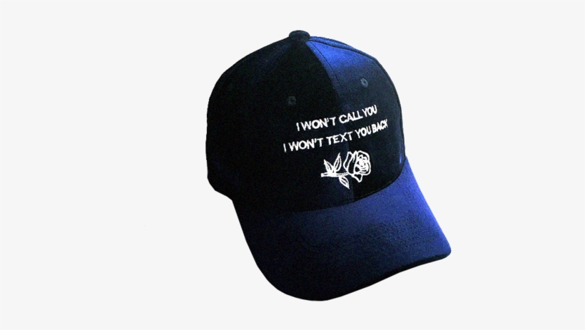 'i Won't Call You' Velvet Cap - Cap, transparent png #1487952