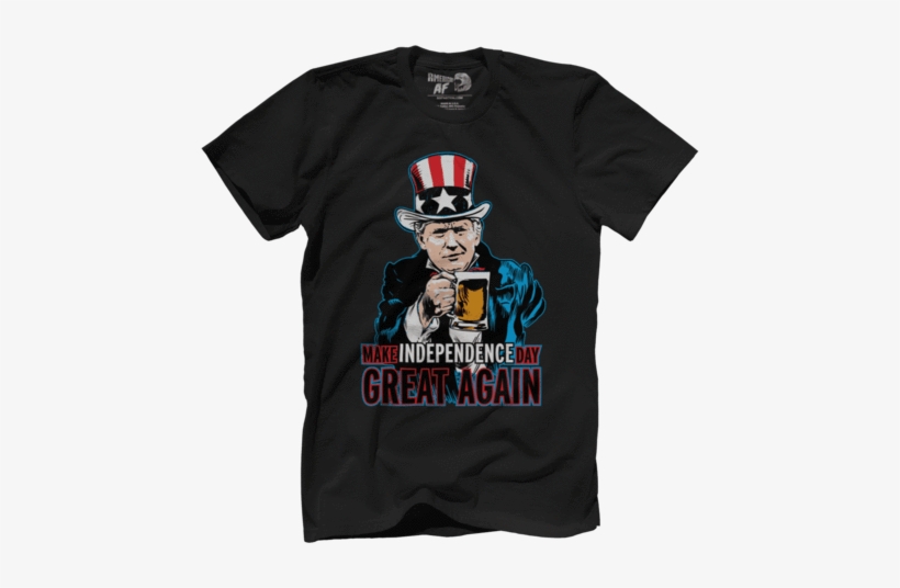 Make Independence Day Great Again - Iron Reagan Crossover Ministry T Shirt, transparent png #1488059