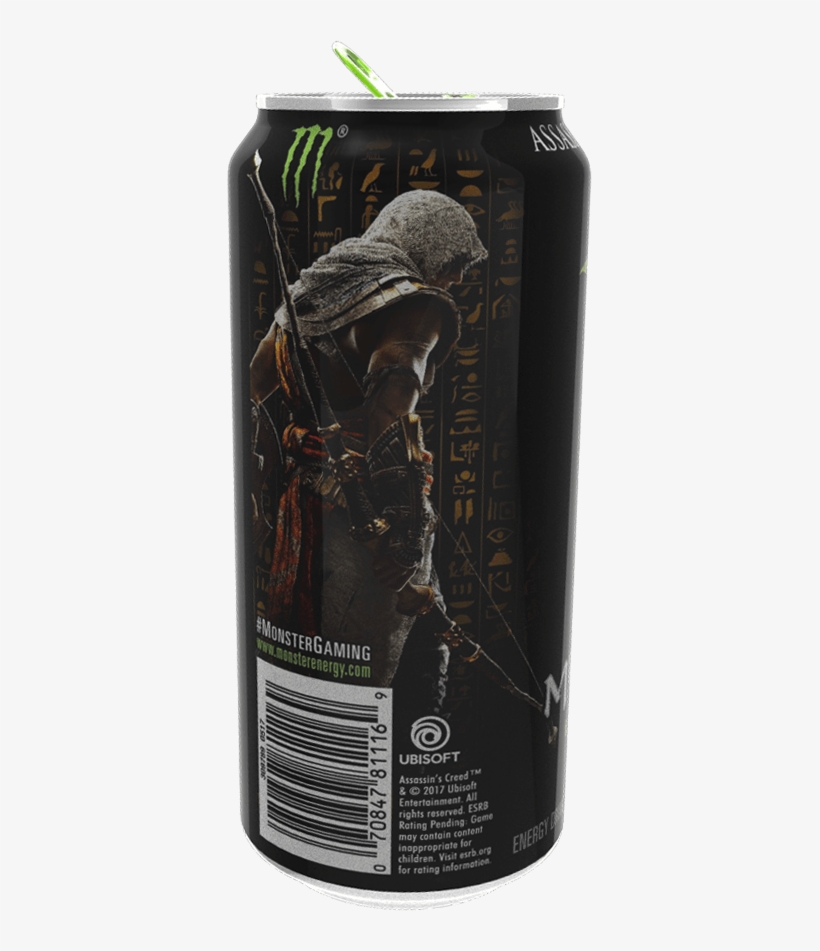 No Caption Provided - Monster Energy Assassin's Creed Origins, transparent png #1488087