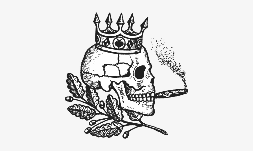 Skulls Drawings With Cigars - Russian Criminal Tattoo Encyclopedia, transparent png #1488108