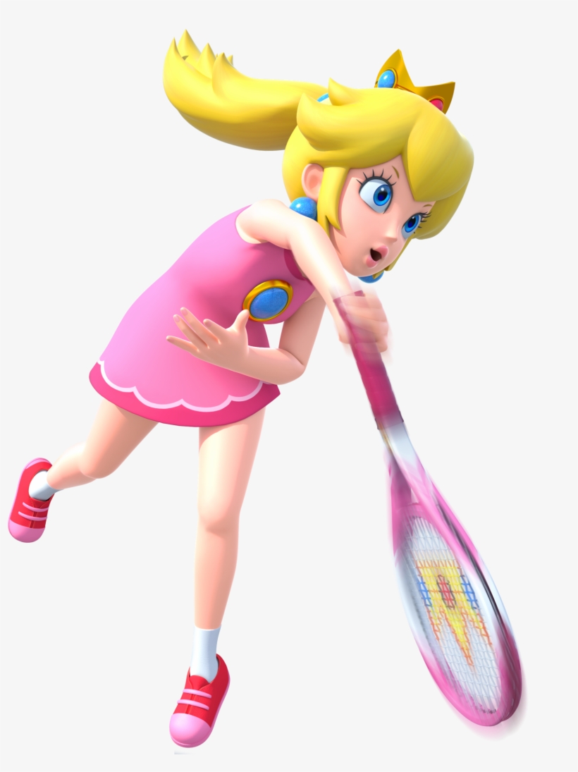 Princess Peach Mtus Shadowless - Princess Peach Tennis, transparent png #1488163