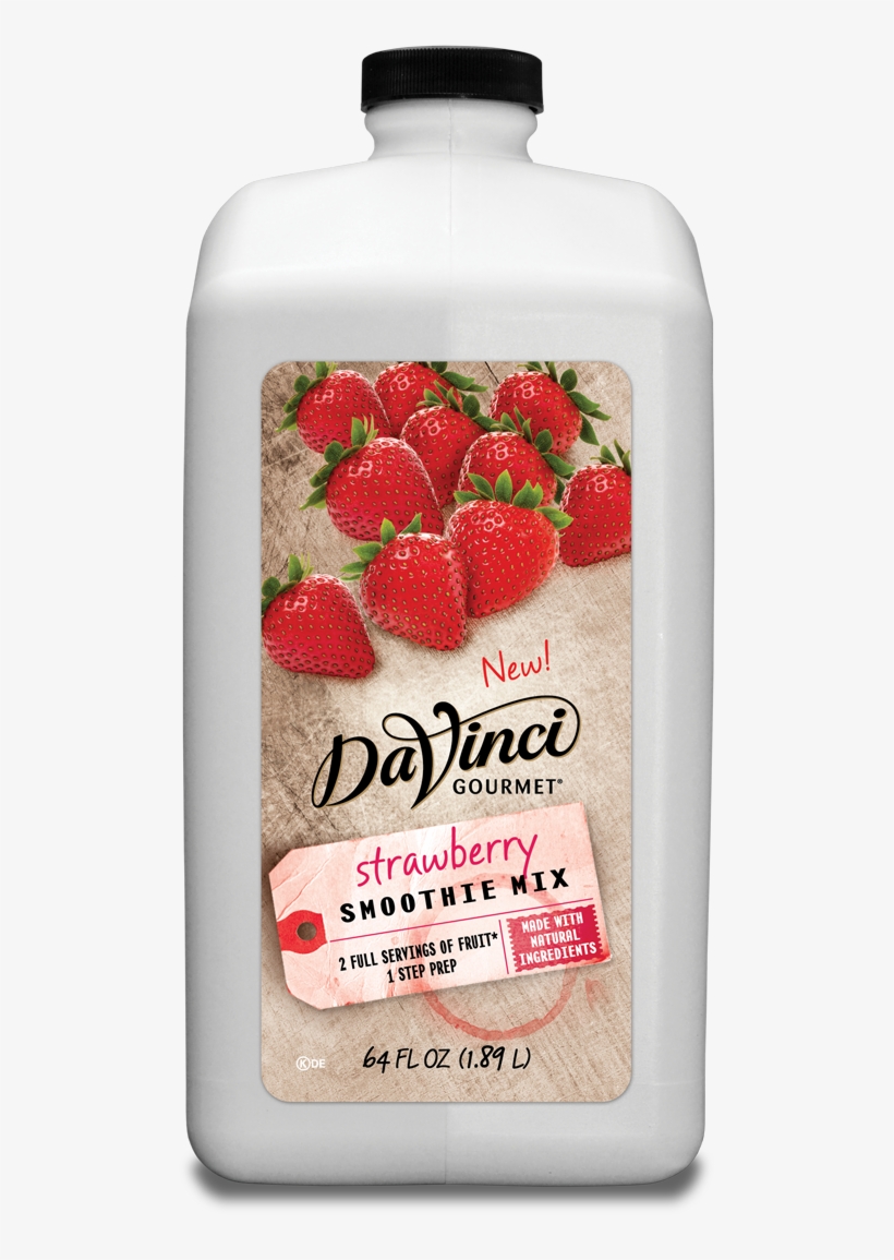 4073738489101 Strawberry - Smoothie Mix Da Vinci Strawberry, transparent png #1488430