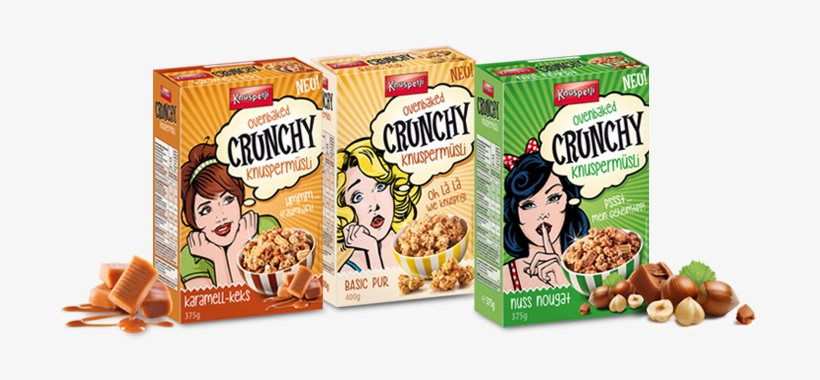 The Vitality Company - Knusperli Müsli Ovenbaked, Basic Pur, transparent png #1488543