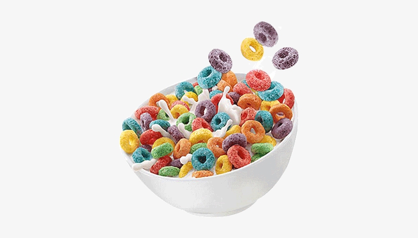 Productos - Froot Loops With Milk, transparent png #1488544