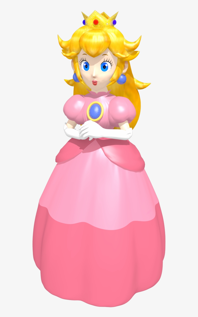 Princess Peach Clipart Original Design - New Super Mario Bros Princess Peach, transparent png #1488579