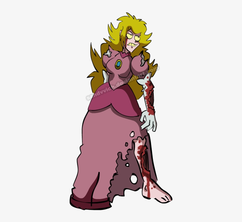 Peach World Of Lawl Rpg Wiki Fandom - Zombie, transparent png #1488688