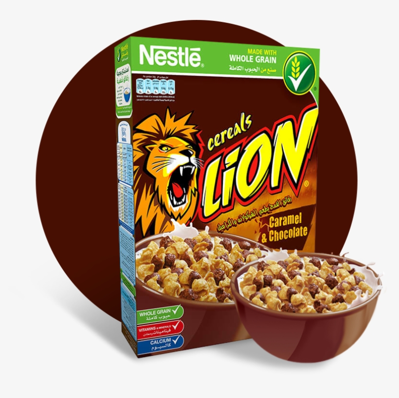Nestlé® Lion® Breakfast Cereal - Nestle Lion Cereal 400g, transparent png #1488738