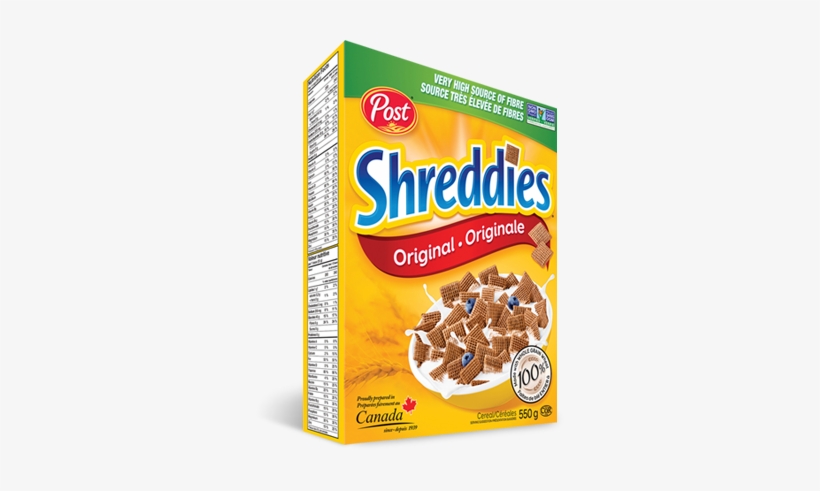 Box Of Shreddies Banana Bread Flavour Box Of Shreddies - Post Shreddies Cereal, transparent png #1488764