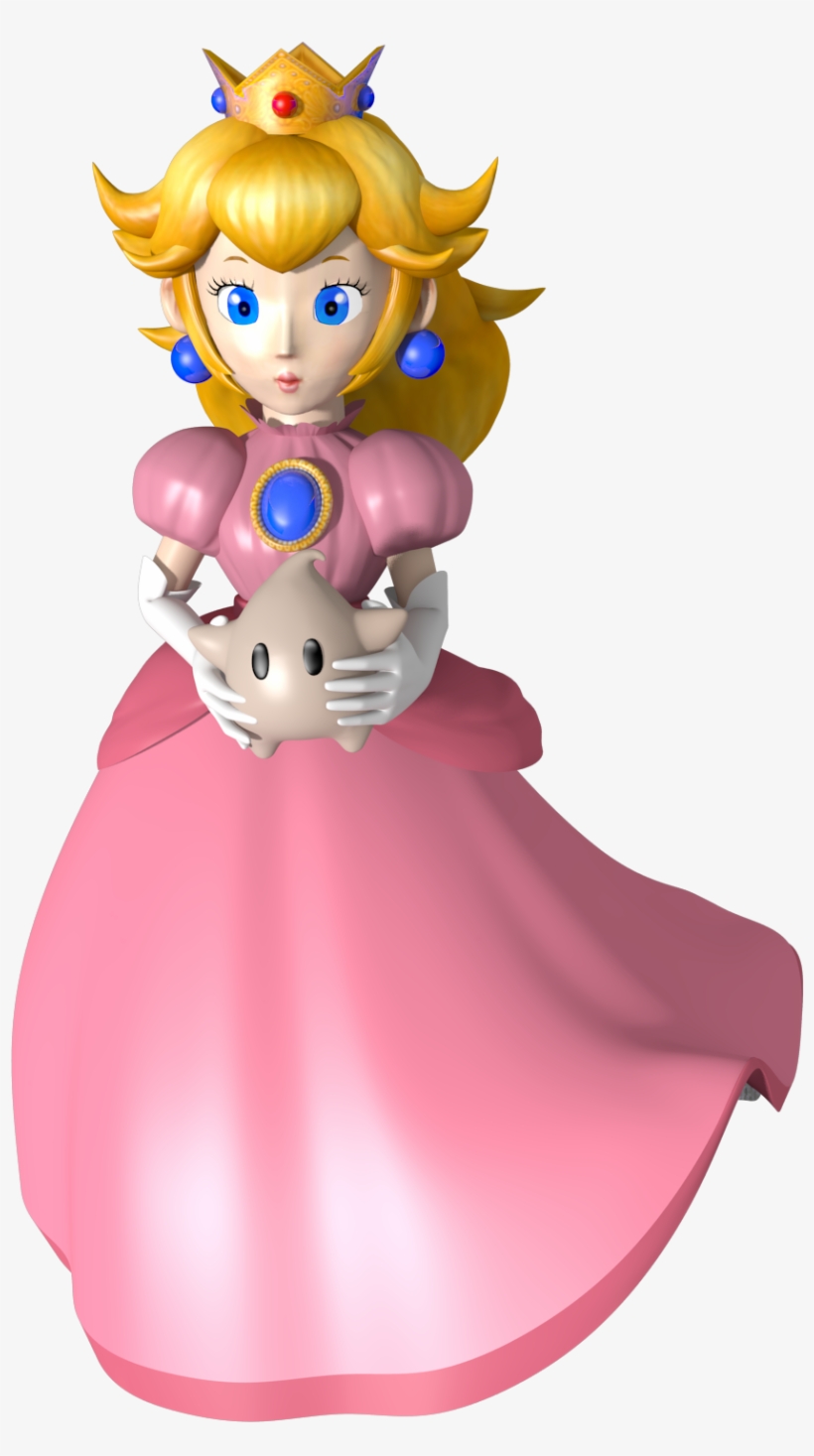 Princess Peach With Luma - Peach Mario 3d World, transparent png #1488835