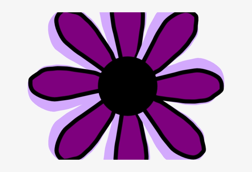 Purple Flowers Clipart - Violet Flowers Clipart, transparent png #1488875