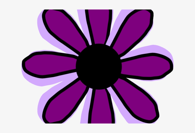 Purple Flowers Clipart Violet Flowers Clipart Free Transparent
