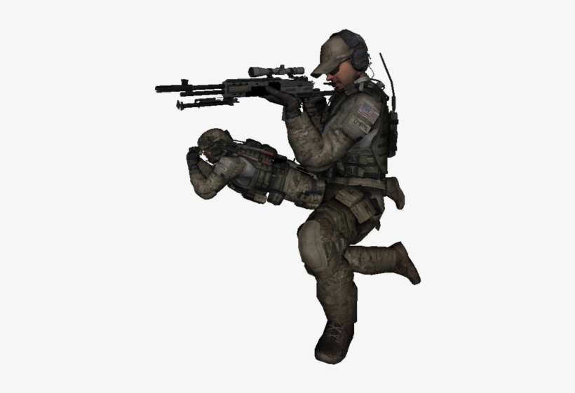 Grinch~modern Warfare 3 Fond D'écran With A Rifleman, - Mw3 Delta Force Grinch, transparent png #1489094
