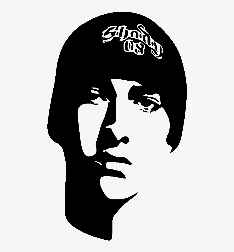 Eminem Drawing Tribal - Eminem Black And White Graphic, transparent png #1489149