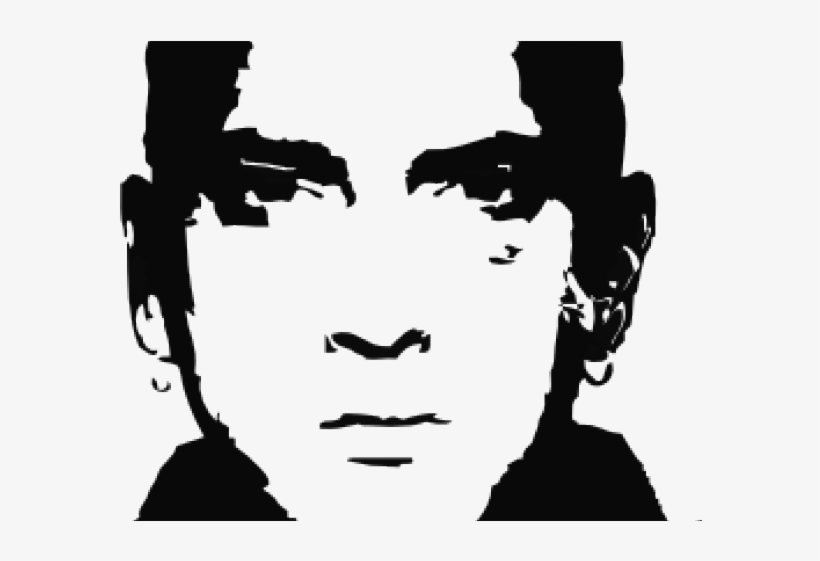 Eminem Clipart Png - Eminem Singer Black And White, transparent png #1489403