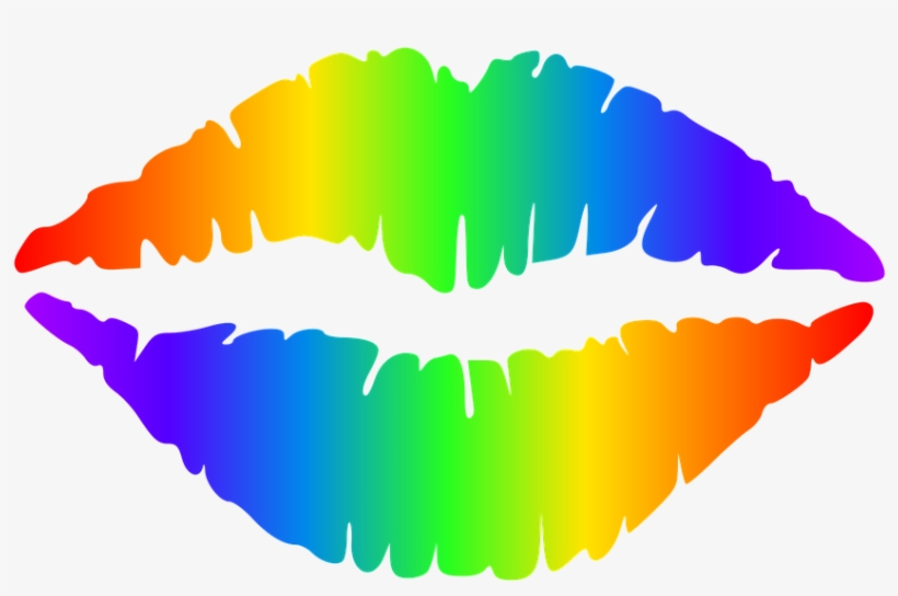 Lip Emoji Stickers Messages Sticker-0 - Lips Clip Art, transparent png #1489487