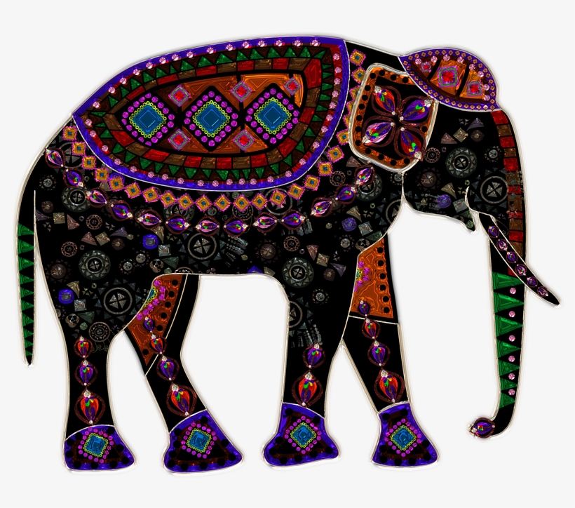 1791539 960 720 Png - Mosaic Elephant, transparent png #1489534