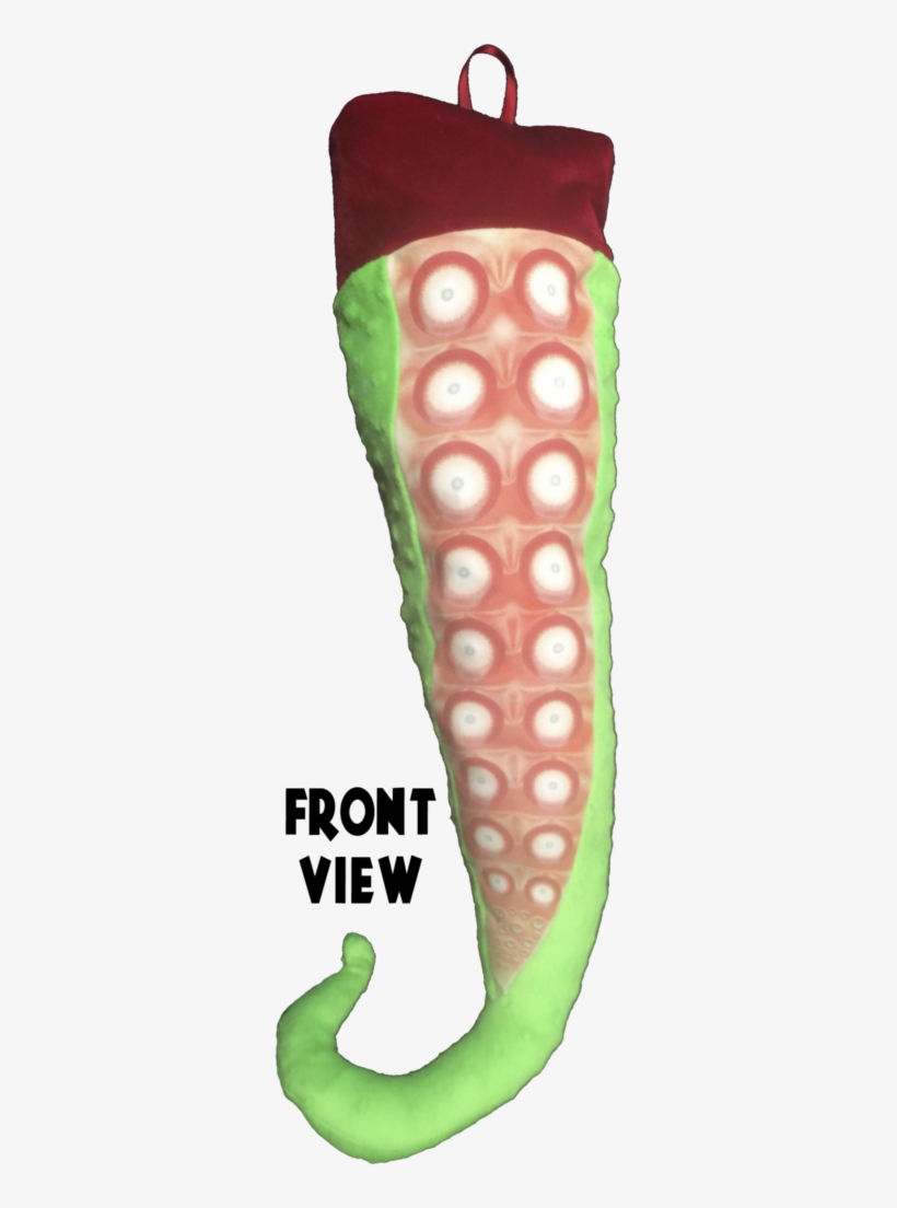 Solstice Tentacle Stocking Front View - H. P. Lovecraft Historical Society, transparent png #1489653