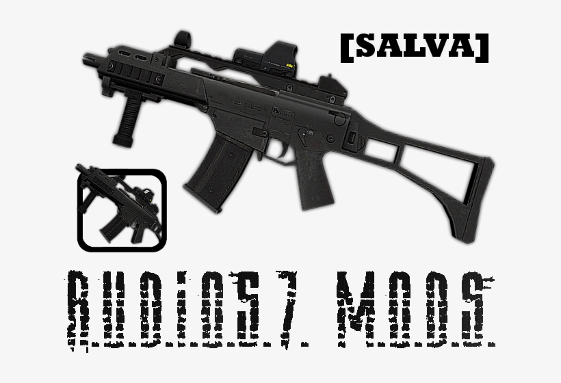 [rel]g36c Mw3 - Assault Rifle, transparent png #1489758